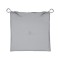 Perna pentru scaun, 38x38 cm, Rezistenta la apa, Gri, Poliester, ATU-0805897