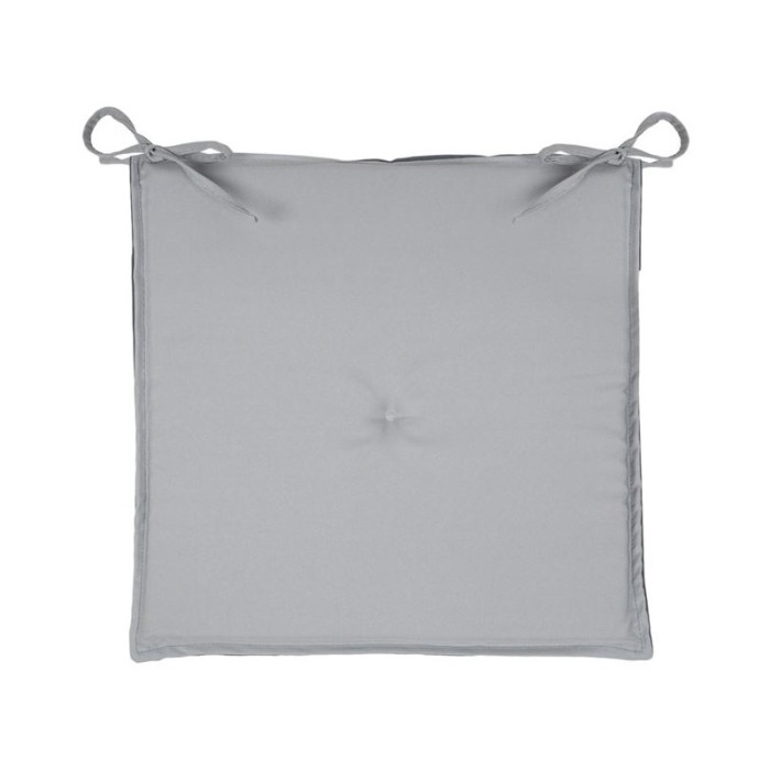 Perna pentru scaun, 38x38 cm, Rezistenta la apa, Gri, Poliester, ATU-0805897