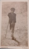 Carte postala dupa tabloul Ciobanul al lui Grigorescu