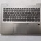 Carcasa superioara palmrest Laptop, Lenovo, IdeaPad 520S-14IKB Type 81BL, 5CB0N78524, AM1YN000700, iluminata, cu slot fingerprint, layout US