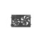 Ventilator radiator VW BORA 1J2 TYC 837-0024