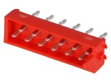 Soclu PCB Micro-MaTch 12 PIN 1,5A Drept, TE Connectivity