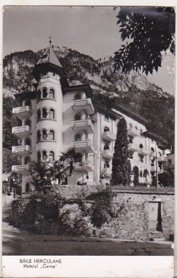 bnk cp Baile Herculane - Hotelul Cerna - circulata foto