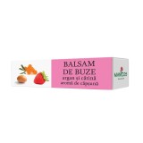 Balsam de Buze cu Argan, Catina si Aroma de Capsuna 4.8 grame Manicos