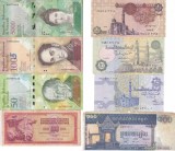 LOT 8 bancnote diferite F/VF!!!