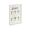Suport pentru chei cu mesaj Home, 20x30 cm, Lemn, ATU-088364, Oem