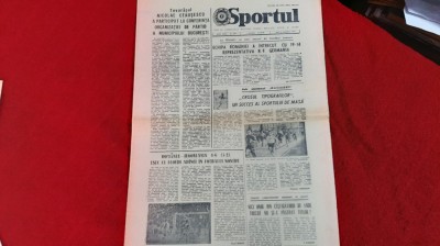 Ziar Sportul 14 11 1977 foto