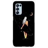 Husa compatibila cu Oppo A53 model Soul surfer, Silicon, TPU, Viceversa, Transparent, Carcasa