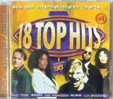 Various &ndash; 18 Top Hits 1/98 NM / NM cd euro house, pop rock Top 13 Music, germania, 1997