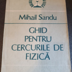 Mihail Sandu - Ghid pentru cercurile de fizică (editia 1991), 323 pag