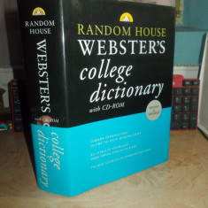 WEBSTER'S COLLEGE DICTIONARY , RANDOM HOUSE , U.S.A. , 2001 , WITH CD-ROM