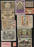 Set#6 12 notgeld diferite (cele din imagini), Europa