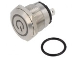 Comutator Anti-Vandalism 2 Poz SPST-NO 20A 220V Roșu