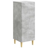 vidaXL Bufet Gri Beton 33 x 34,5 x 90 cm Lemn prelucrat 894598