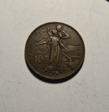 Italia 10 Centesimi 1911 Aniversarea de 50 ani a Regatului Italiei 1861 1911