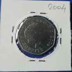 M3 C50 - Moneda foarte veche - Anglia - fifty pence - 2004