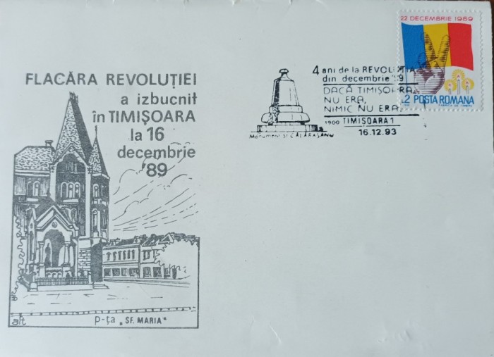 Timisoara, 4 ani de la Revolutia din 1989