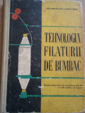 Tehnologia Filaturii De Bumbac Manual Pentru Licee De Special - M. Manolescu Chivu P. Popescu ,273779