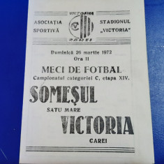 program Victoria Carei - Somesul S M.