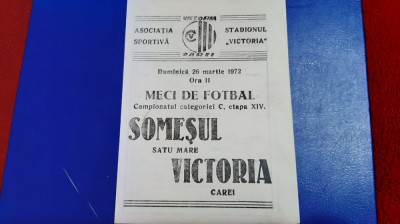 program Victoria Carei - Somesul S M. foto