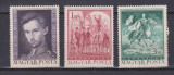 UNGARIA PETOFI SANDOR 1972 MI.2828-2830 MNH, Nestampilat