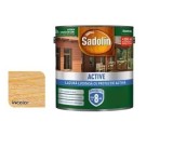 Lazură pentru lemn, lucioasă pe bază de solvent 2.5L, Sadolin, incolor, EXT10108