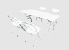 HR SET MASA CU 4 SCAUNE PLASTIC PLIABILE