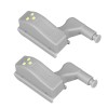 Set 2 leduri pentru dulapuri Hinge Light, 30-50 lm, sistem balama