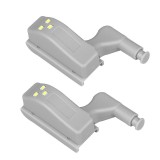 Set 2 leduri pentru dulapuri Hinge Light, 30-50 lm, sistem balama, General