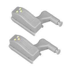 Set 2 leduri pentru dulapuri Hinge Light, 30-50 lm, sistem balama