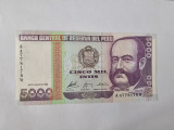 Peru 5000 Intis 1988 Noua