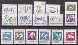 Iugoslavia 1959/60 sport MI 900-907/ 909-916 MNH w58, Nestampilat