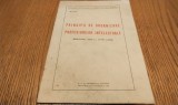 PRINCIPII DE ORGANIZARE A PROFESIUNILOR INTELECTUALE - Raspunsul AGIR-ului catre CAPIR - A. G. I. R. nr. 82, 1939, 16 p.
