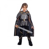 Costum viking KidMania&reg; pentru fete 5-6 ani 116 cm