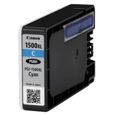 Cartus cerneala Canon PGI1500XLC, cyan, Dual Resistant High Density, capacitate