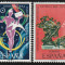 Spania 1974-Centenar U.P.U.,1874-1974,serie 2 valori dantelate,MNH,Mi.2106-2107