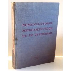 NOMENCLATORUL MEDICAMENTELOR DE UZ VETERINAR de PATRU BALACI , 1985