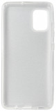 Husa silicon + plastic Forcell Shining argintie pentru Samsung Galaxy A51 (SM-A515F)