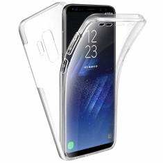 Husa 360 Full Body Samsung Galaxy S9 (Fata TPU si Spate PC),Transparent