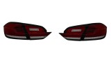Set stopuri, lampa spate FORD FIESTA, 08.2017-, partea stanga, dynamic indicator; LED; rosu, fumuriu, transparent; TUNING,