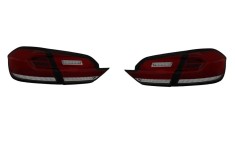 Set stopuri, lampa spate FORD FIESTA, 08.2017-, partea stanga, dynamic indicator; LED; rosu, fumuriu, transparent; TUNING,
