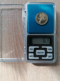 Cantar electronic portabil pentru monede, bijuterii, 500 gr, precizie 0.1 gr