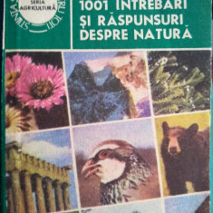 1001 întrebări și răspunsuri despre natură