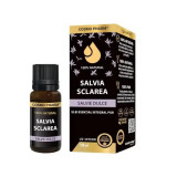 Ulei esential integral de salvie dulce Salvia Sclarea, 10ml, Cosmopharm