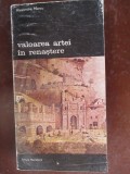 Valoarea artei in Renastere-Alexandru Marcu