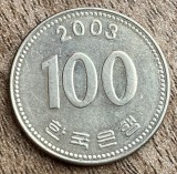 C50 - Moneda foarte veche - Coreea de Sud - 100 won - 2003