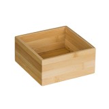 Cutie depozitare, 15x15x7 cm, Bambus, ATU-081153, Oem