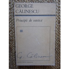 PRINCIPII DE ESTETICA-GEORGE CALINESCU