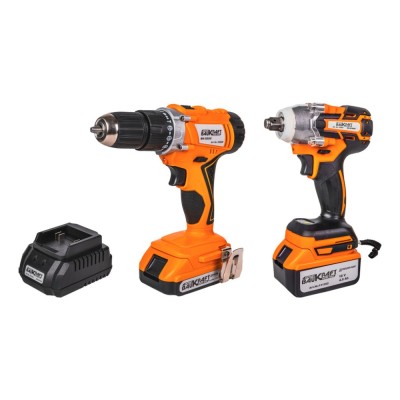 Bormasina percutie si cheie brushless 18V 4A 2Ah BK-CDIBIW3 HardWork ToolsRange foto