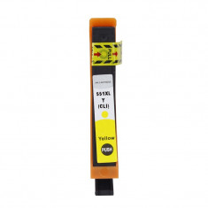 Cartus compatibil cli-551xl yellow pentru imprimante canon MultiMark GlobalProd